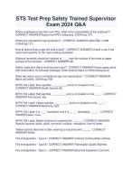 safety trained supervisor practice exam.